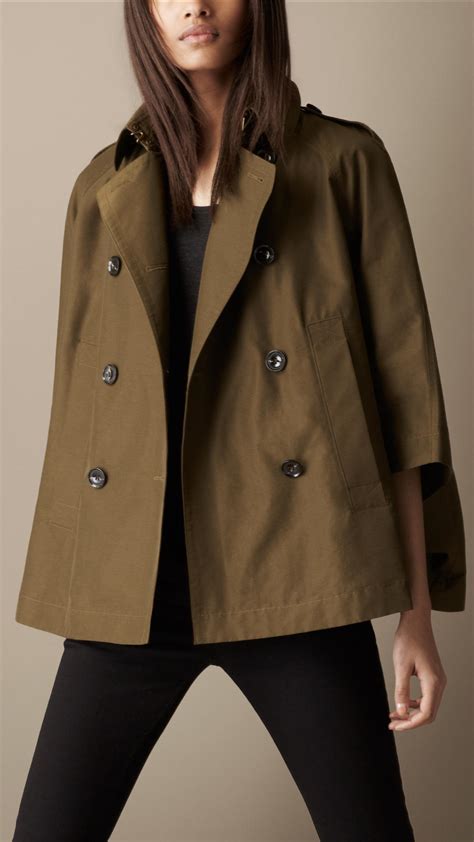 burberry brit cape coat|burberry brit coat price.